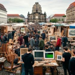 Neu in Dresden: Trödelmarkt nur für Unfertiges!